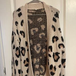 Cheetah Print cardigan